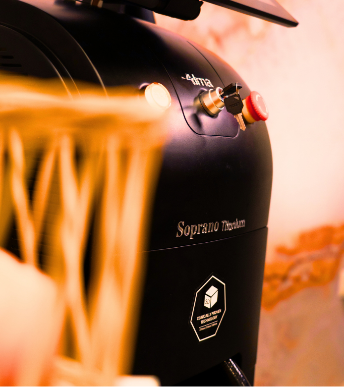 Alma Soprano Titanium laser u salonu Klaris beauty